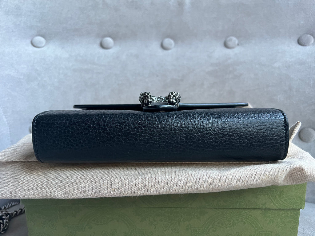 Gucci Dionysus Black Mini Chain Bag