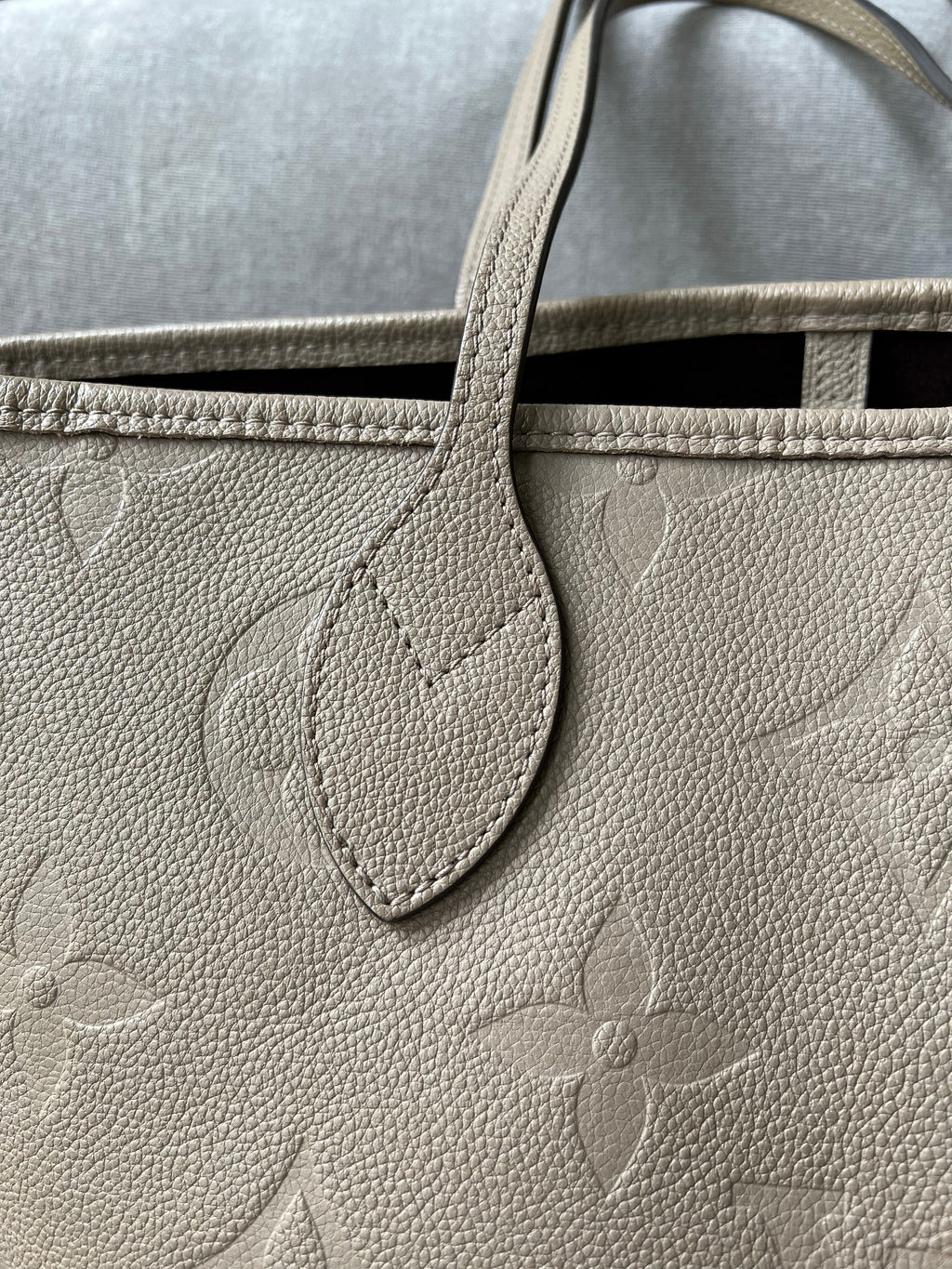 Louis Vuitton Neverfull MM Dune Empreinte (RRP £1,940)