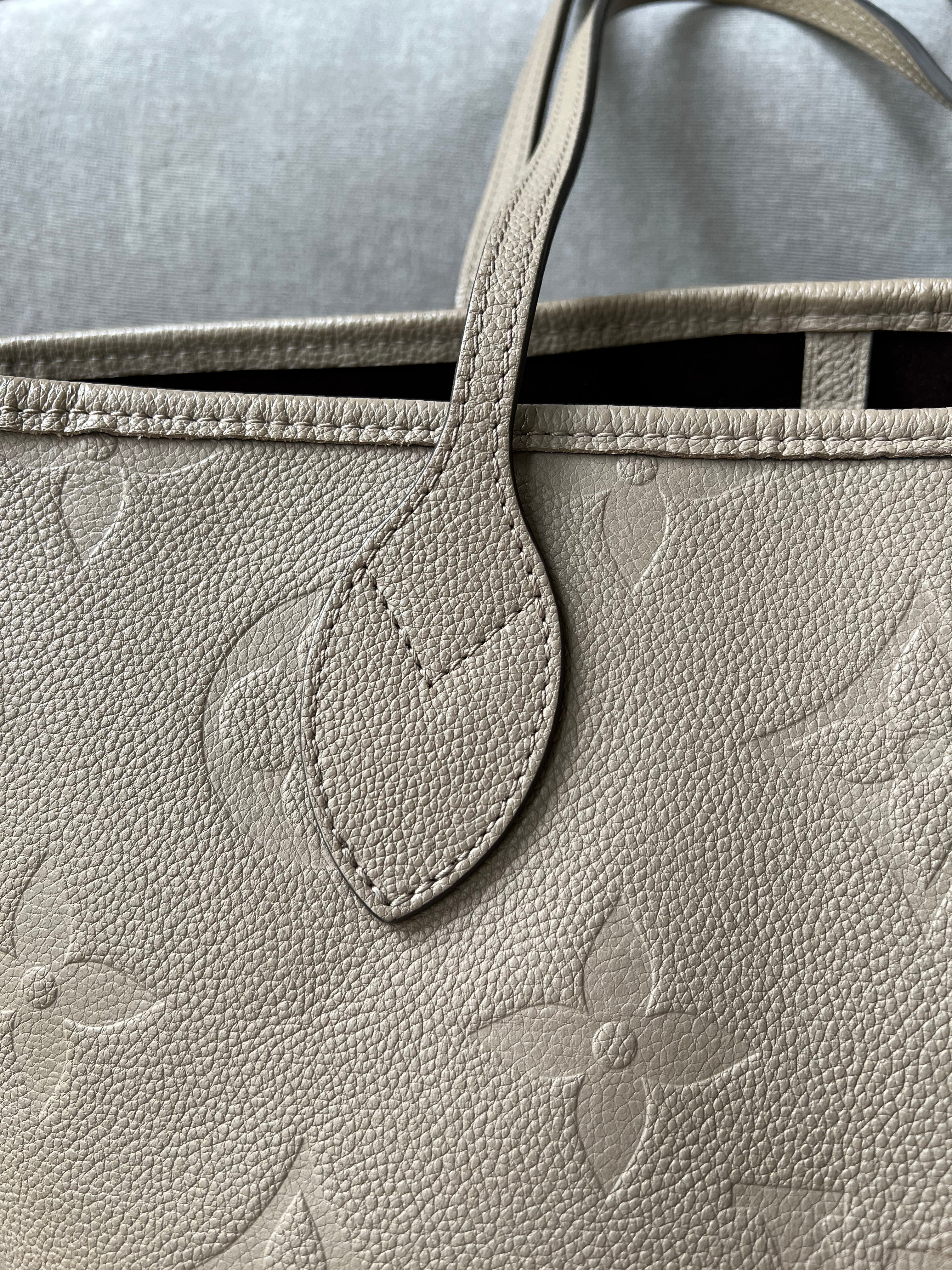 Louis Vuitton Neverfull MM Dune Empreinte (RRP £1,940)