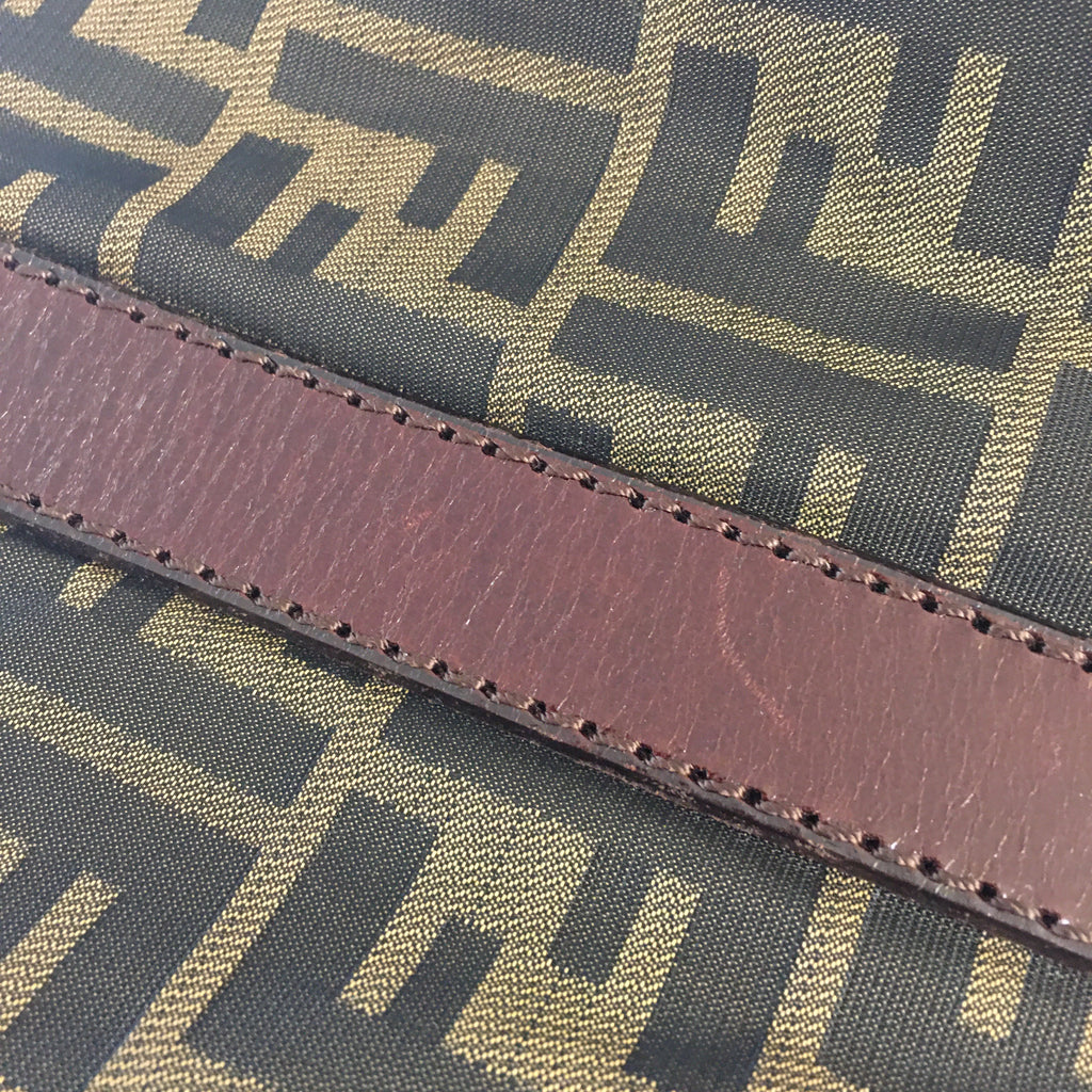 FENDI Travel bag in Brown Fabric