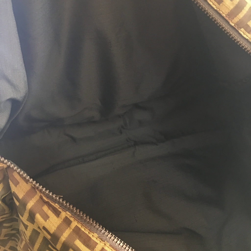 FENDI Travel bag in Brown Fabric