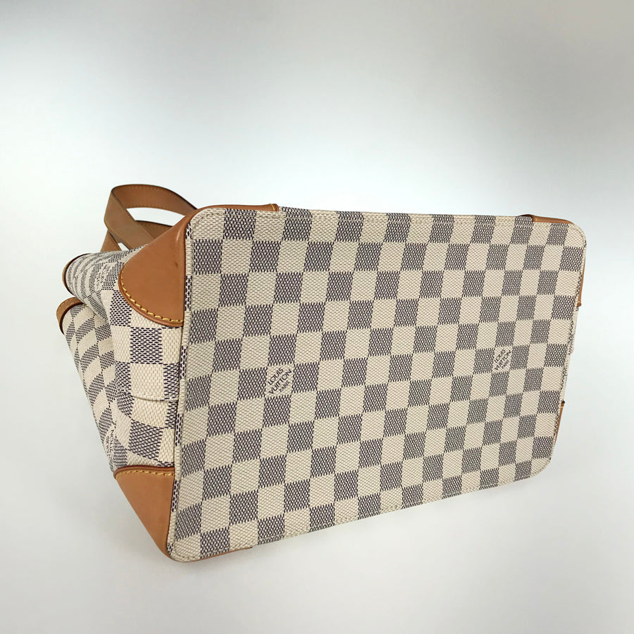 LOUIS VUITTON Damier Azur Hampstead MM N51206 Tote bag
