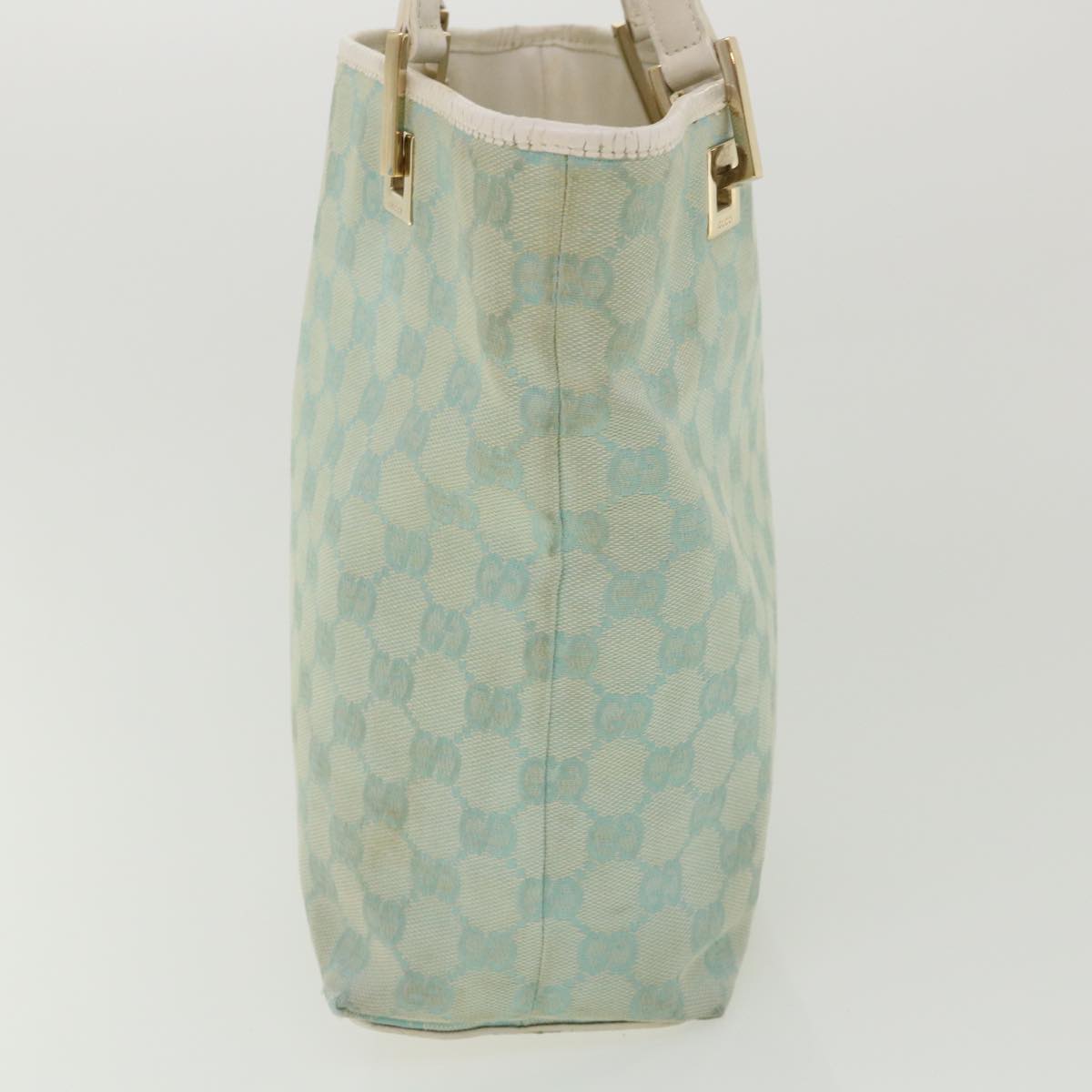 GUCCI GG Canvas Shoulder Bag Light Blue 0021099 001998  34957