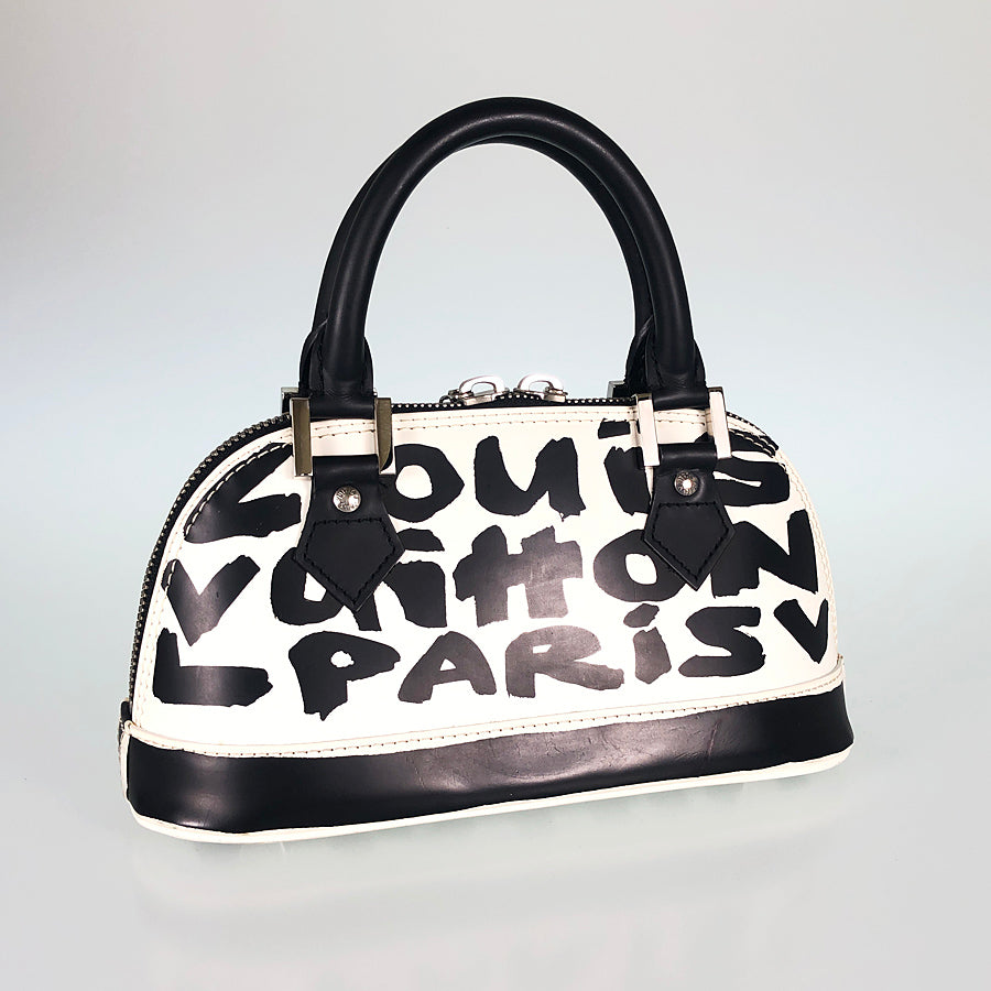LOUIS VUITTON Monogram Graffiti Alma PM M92177 Hand bag