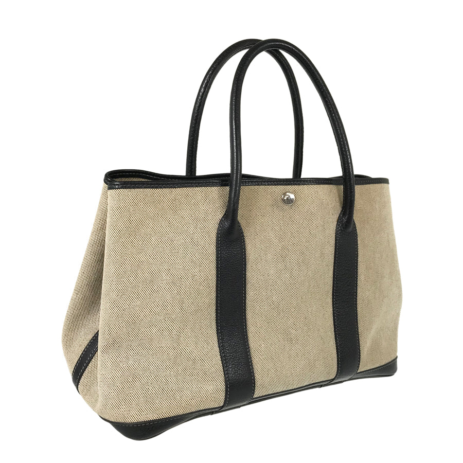 HERMES □G stamp 2003 SilverHardware Tote Bag