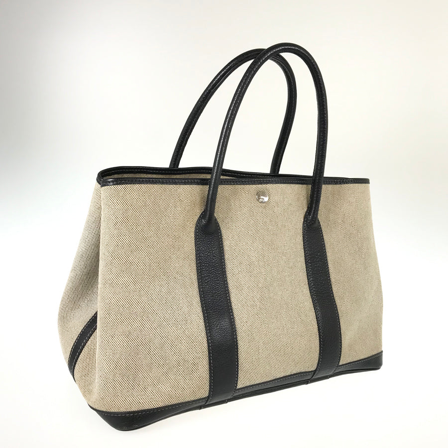 HERMES □G stamp 2003 SilverHardware Tote Bag
