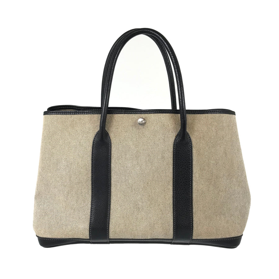 HERMES □G stamp 2003 SilverHardware Tote Bag