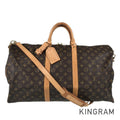 LOUIS VUITTON Monogram keepall Bandolier 55 M41414 Boston bag