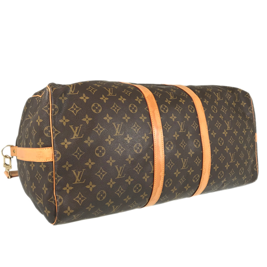 LOUIS VUITTON Monogram keepall Bandolier 55 M41414 Boston bag