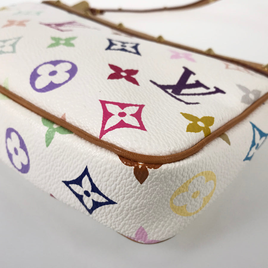 LOUIS VUITTON Monogram Multi Color Pochette Accessoires M92649 Pouch