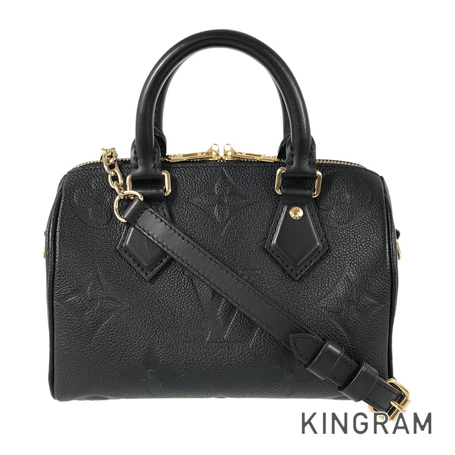 LOUIS VUITTON Monogram Empreinte Speedy Bandouliere 20 M58953 Hand bag