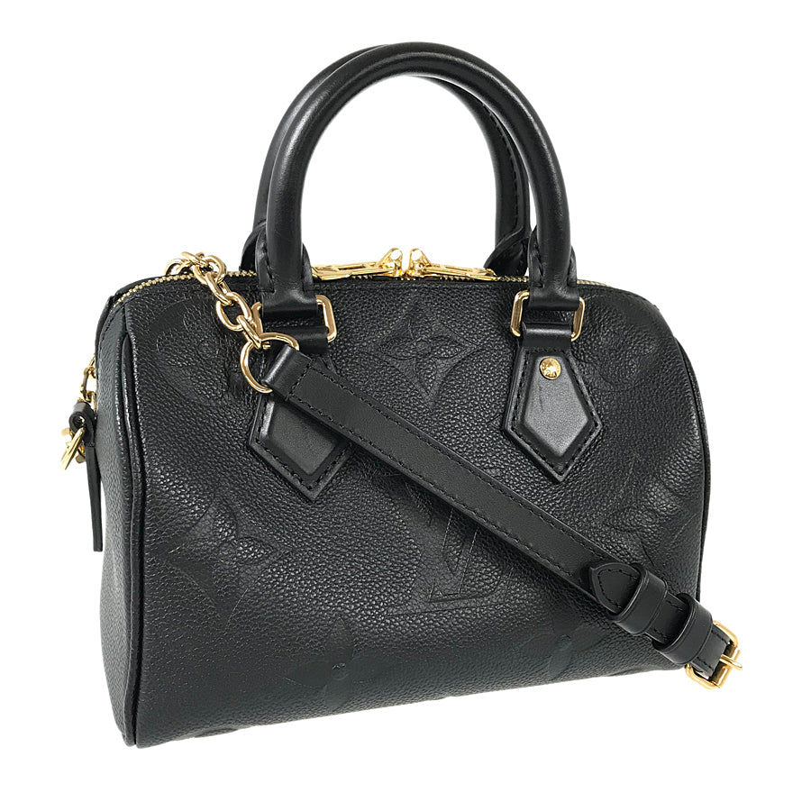 LOUIS VUITTON Monogram Empreinte Speedy Bandouliere 20 M58953 Hand bag