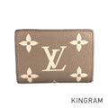 LOUIS VUITTON Monogram Empreinte Bicolor Portefeuille Claire M82370 Bifold wallet