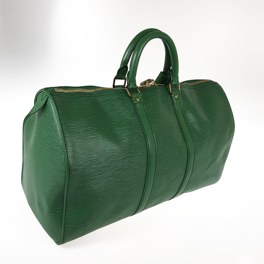 LOUIS VUITTON Epi Keepall 45 M42974 Boston bag