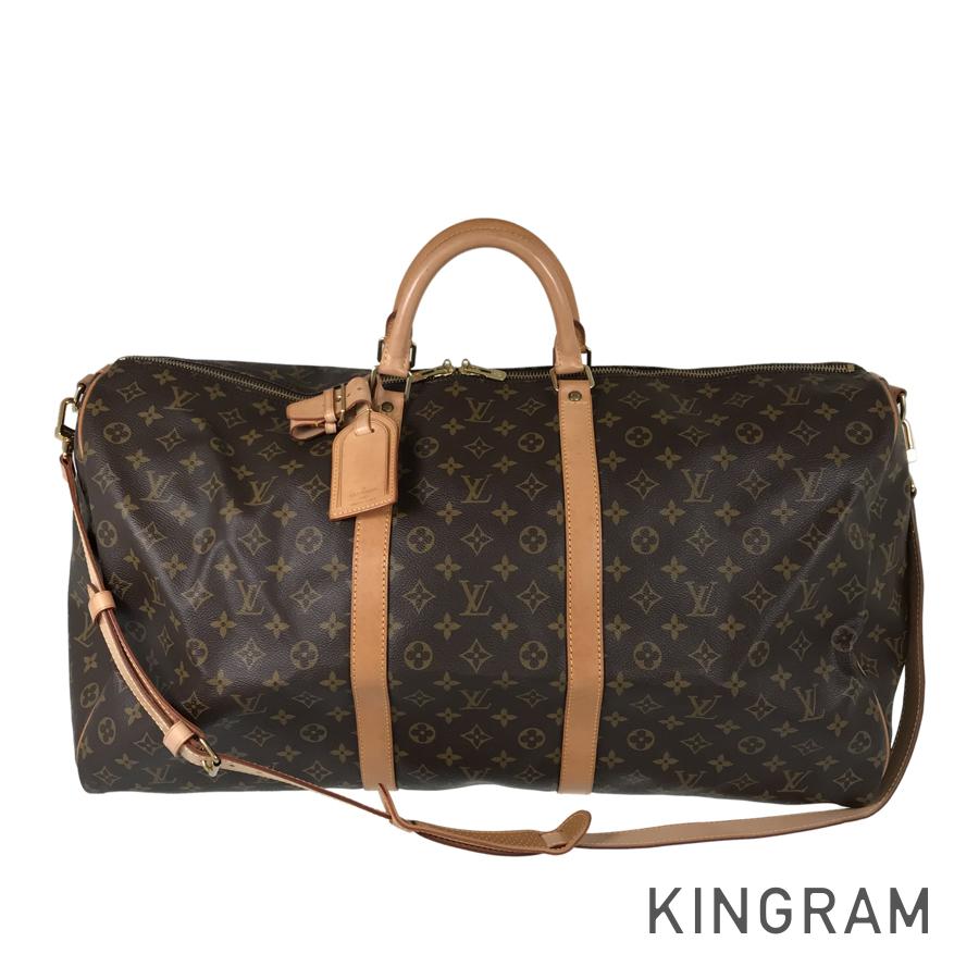 LOUIS VUITTON Monogram Keepall Bandouliere 60 M41412 Boston bag