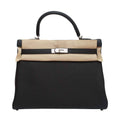 Hermès Retourne Kelly 35 Black Plomb Bag