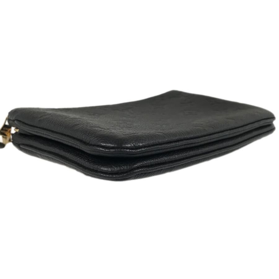 LOUIS VUITTON Monogram Empreinte Pochette Double Zip Pochette