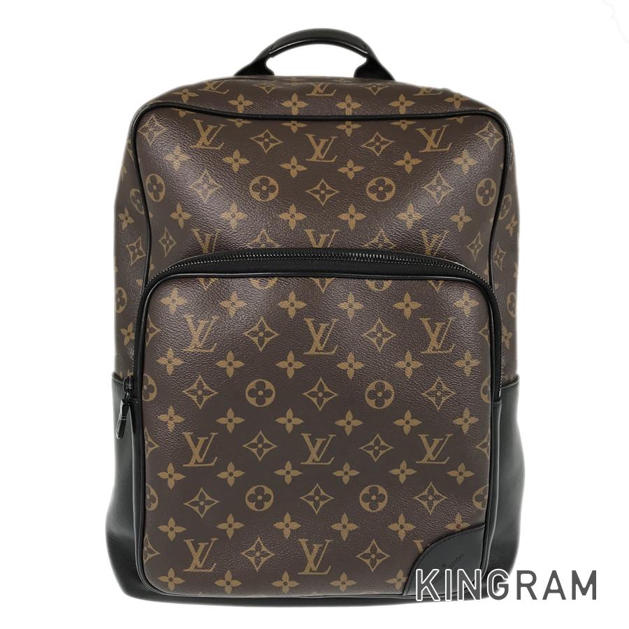 LOUIS VUITTON Monogram Macassar Dean Backpack M45335 Backpack