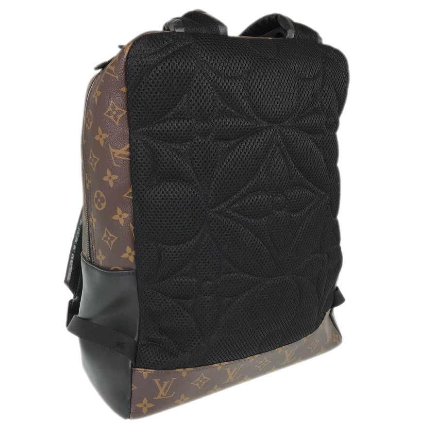 LOUIS VUITTON Monogram Macassar Dean Backpack M45335 Backpack
