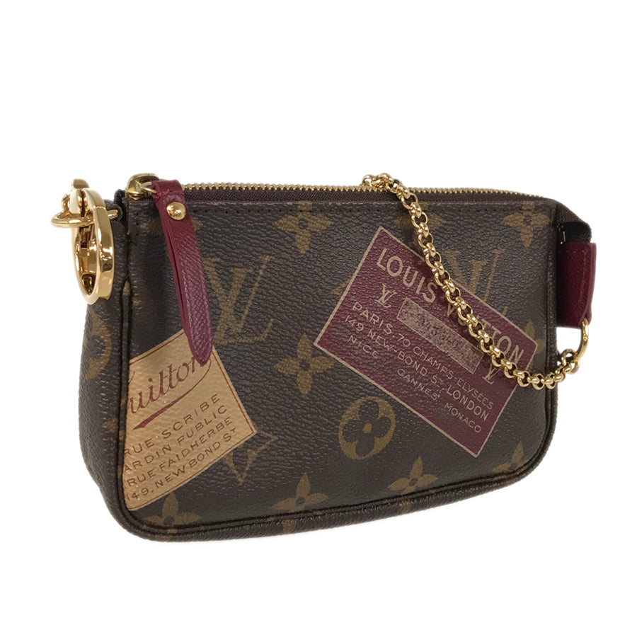 LOUIS VUITTON Monogram Mini Pochette Accessoires travel collection M63798 Pouch