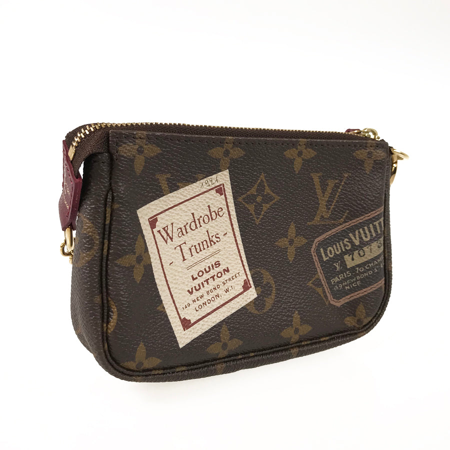 LOUIS VUITTON Monogram Mini Pochette Accessoires travel collection M63798 Pouch