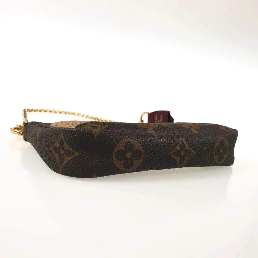 LOUIS VUITTON Monogram Mini Pochette Accessoires travel collection M63798 Pouch
