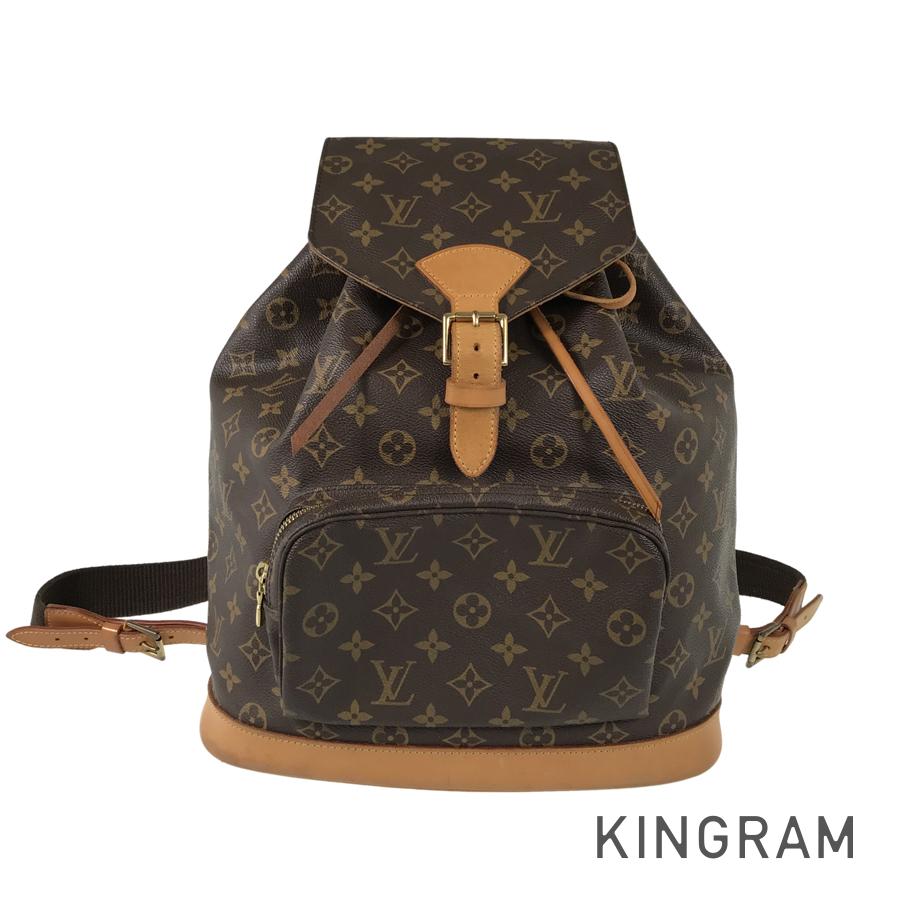 LOUIS VUITTON Monogram Montsouris GM M51135 Backpack