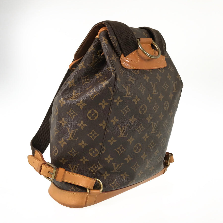 LOUIS VUITTON Monogram Montsouris GM M51135 Backpack