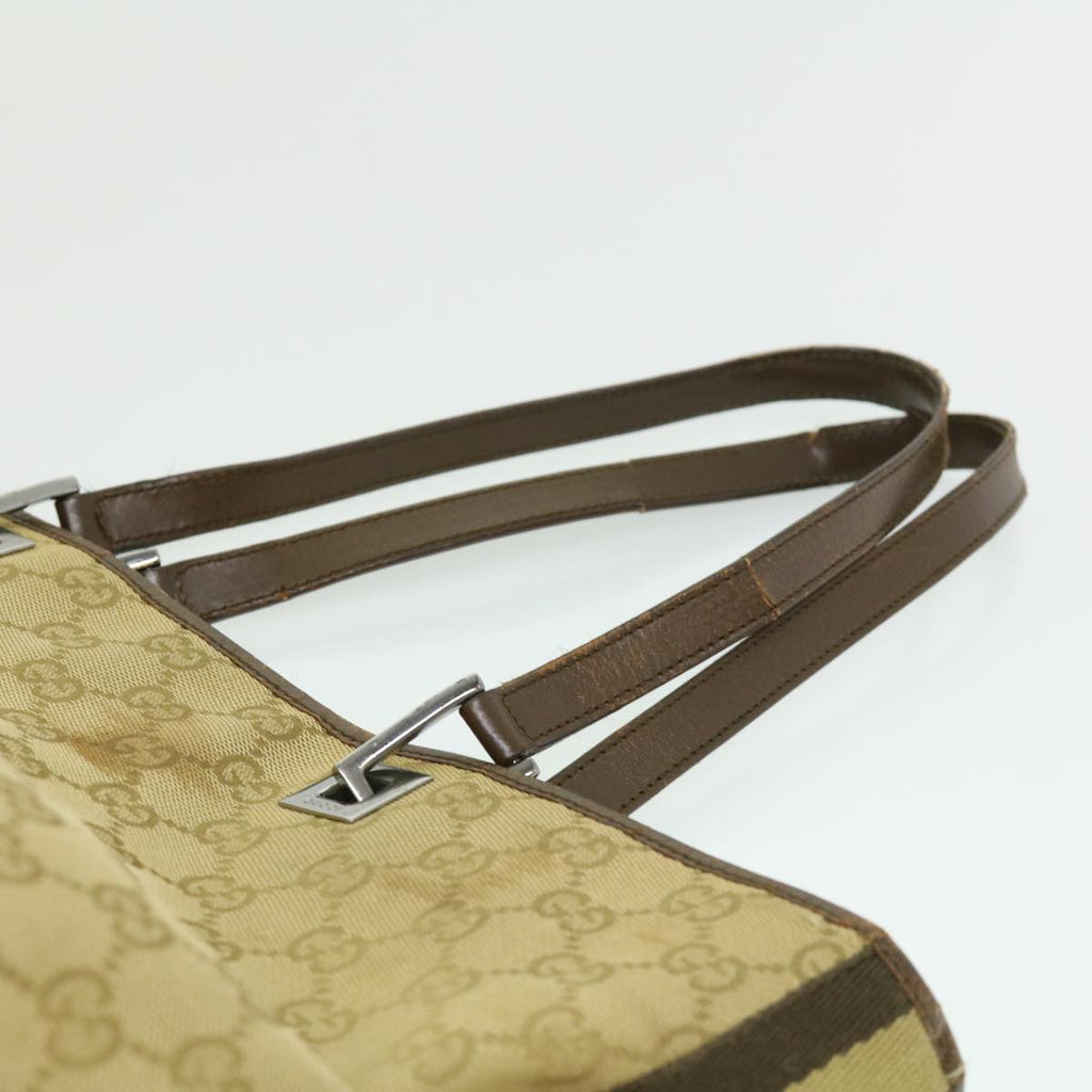 GUCCI GG Canvas Tote Bag Beige  ki2268
