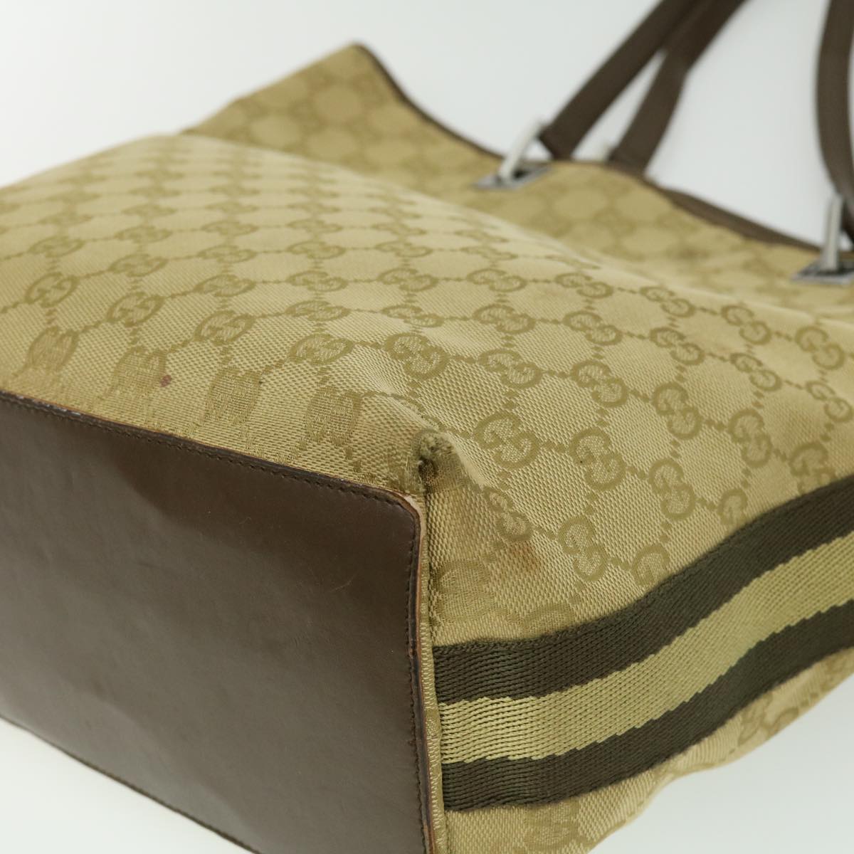 GUCCI GG Canvas Tote Bag Beige  ki2268