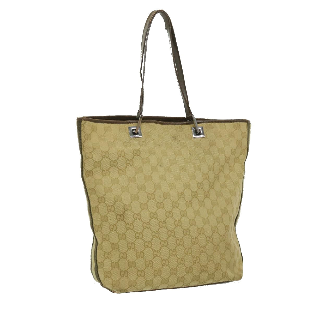 GUCCI GG Canvas Tote Bag Beige  ki2268