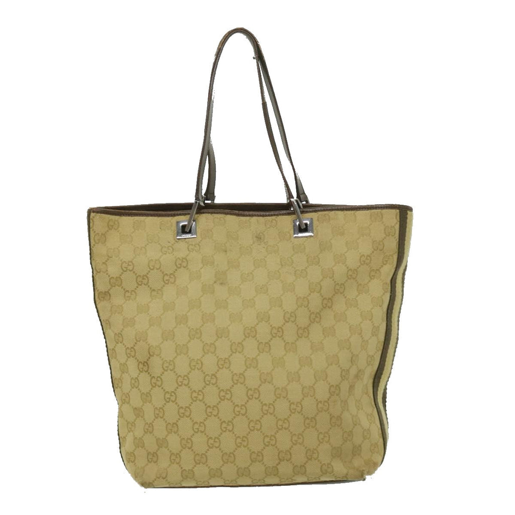 GUCCI GG Canvas Tote Bag Beige  ki2268