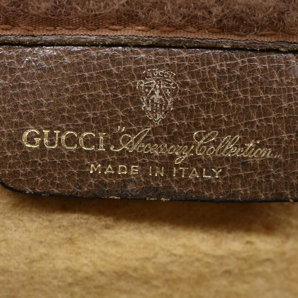 GUCCI GG Canvas Web Sherry Line Clutch Bag Beige Red Green 8901001  ki2301