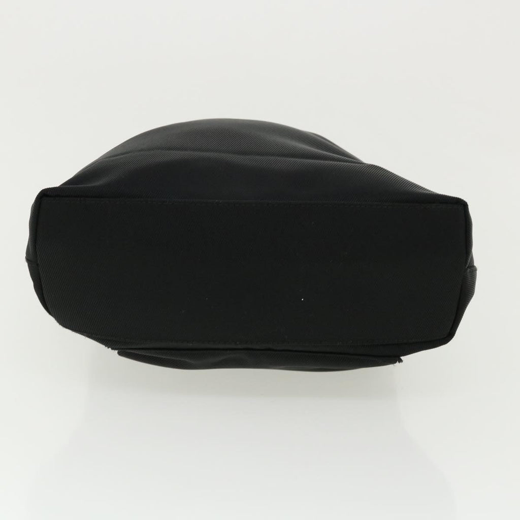 GUCCI Bamboo Hand Bag Nylon Black  ki2495