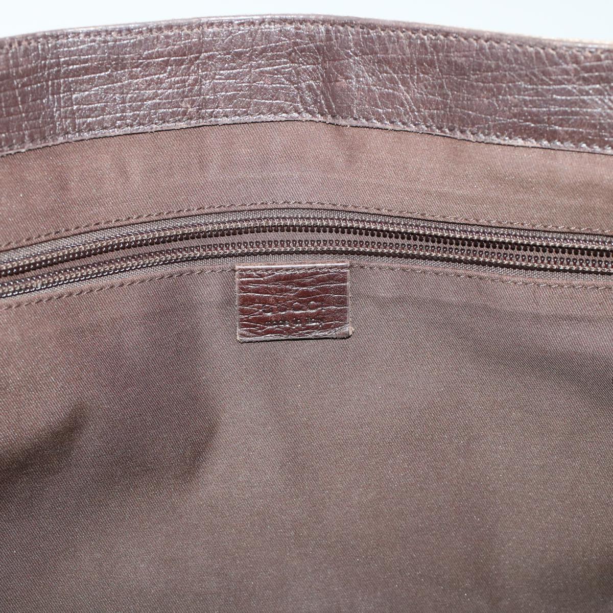 GUCCI GG Canvas Tote Bag PVC Leather Beige 141624  ki3005