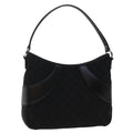 GUCCI GG Canvas Shoulder Bag Black 118012  ki3238