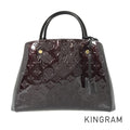 LOUIS VUITTON Monogram Vernis Montaigne MM M50400 Hand bag