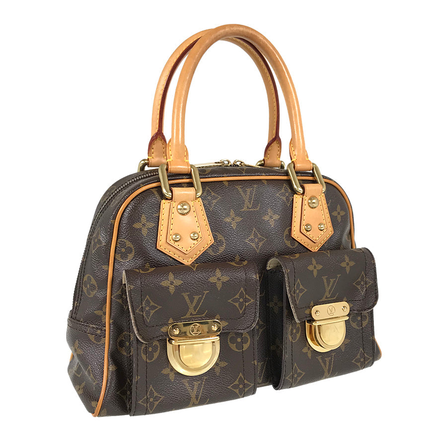 LOUIS VUITTON Monogram Manhattan PM M40026 Hand bag