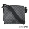 LOUIS VUITTON Damier Graphite District PM N41260 Shoulder bag