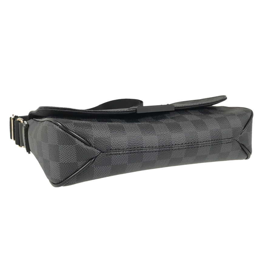 LOUIS VUITTON Damier Graphite District PM N41260 Shoulder bag