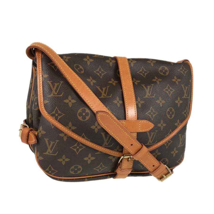 LOUIS VUITTON Monogram Saumur 30 M42256 Shoulder bag