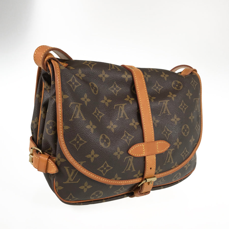 LOUIS VUITTON Monogram Saumur 30 M42256 Shoulder bag