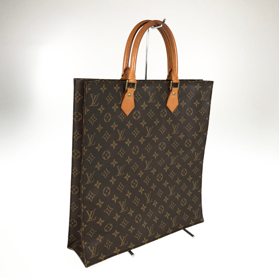 LOUIS VUITTON Monogram Sac Pla M51140 Hand bag