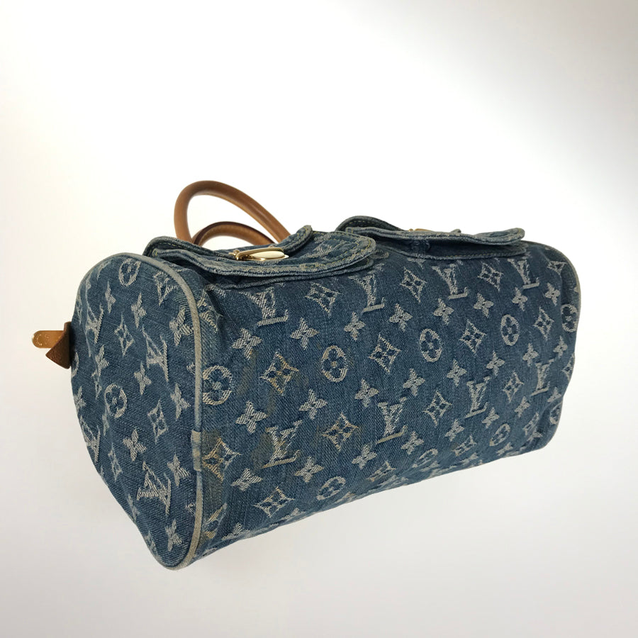 LOUIS VUITTON Monogram Denim Neo Speedy M95019 Hand bag