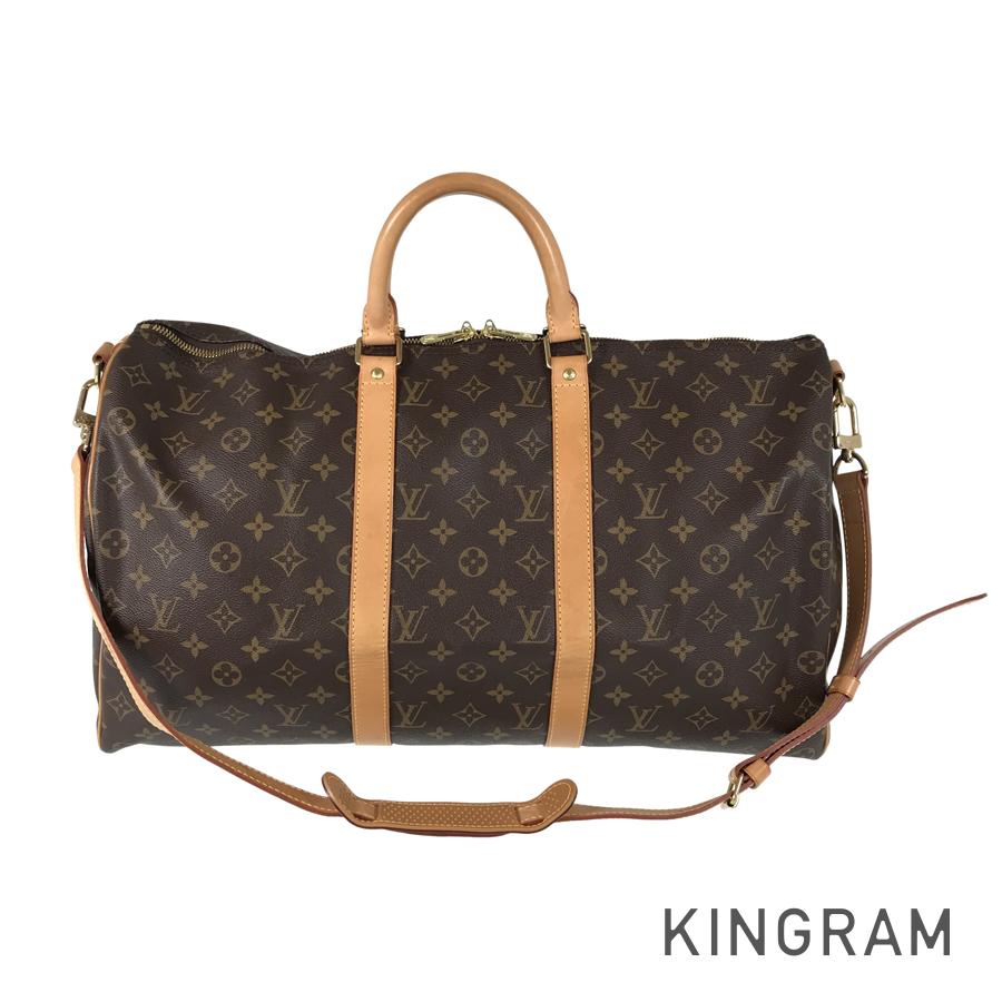 LOUIS VUITTON Monogram Keepall Bandouliere 50 M41416 Boston bag