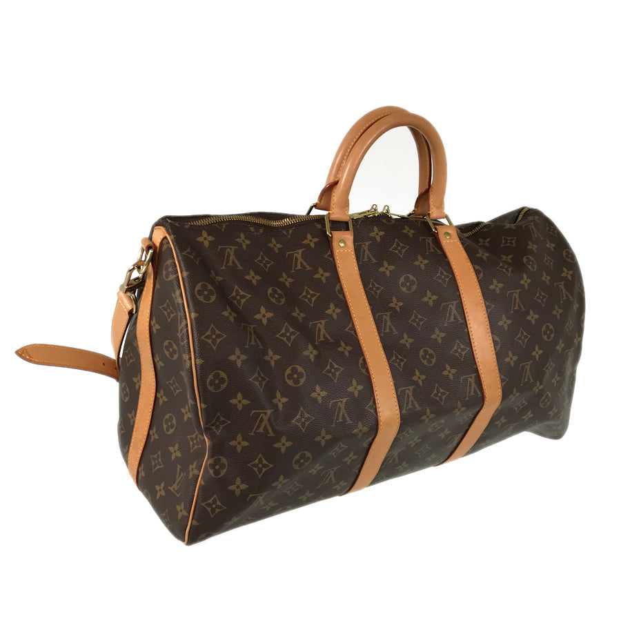 LOUIS VUITTON Monogram Keepall Bandouliere 50 M41416 Boston bag