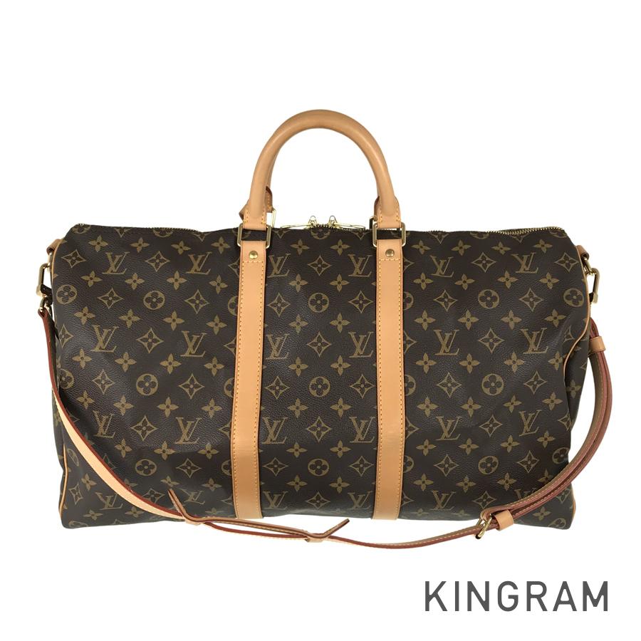 LOUIS VUITTON Monogram Keepall Bandouliere 50 M41416 Boston bag