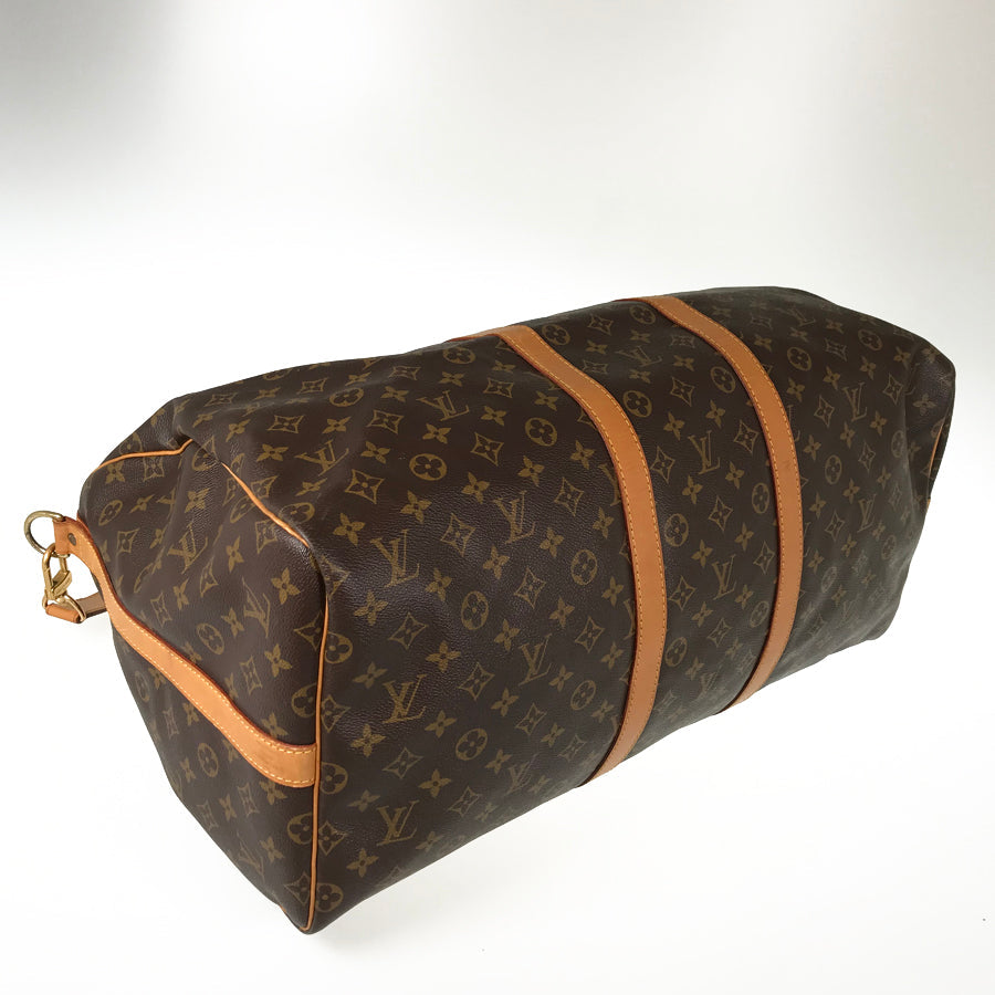 LOUIS VUITTON Monogram Keepall Bandouliere 55 M41414 Boston bag