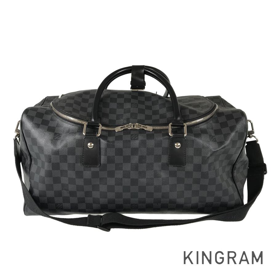 LOUIS VUITTON Damier Graphite Roadster 50 N48189 Boston bag