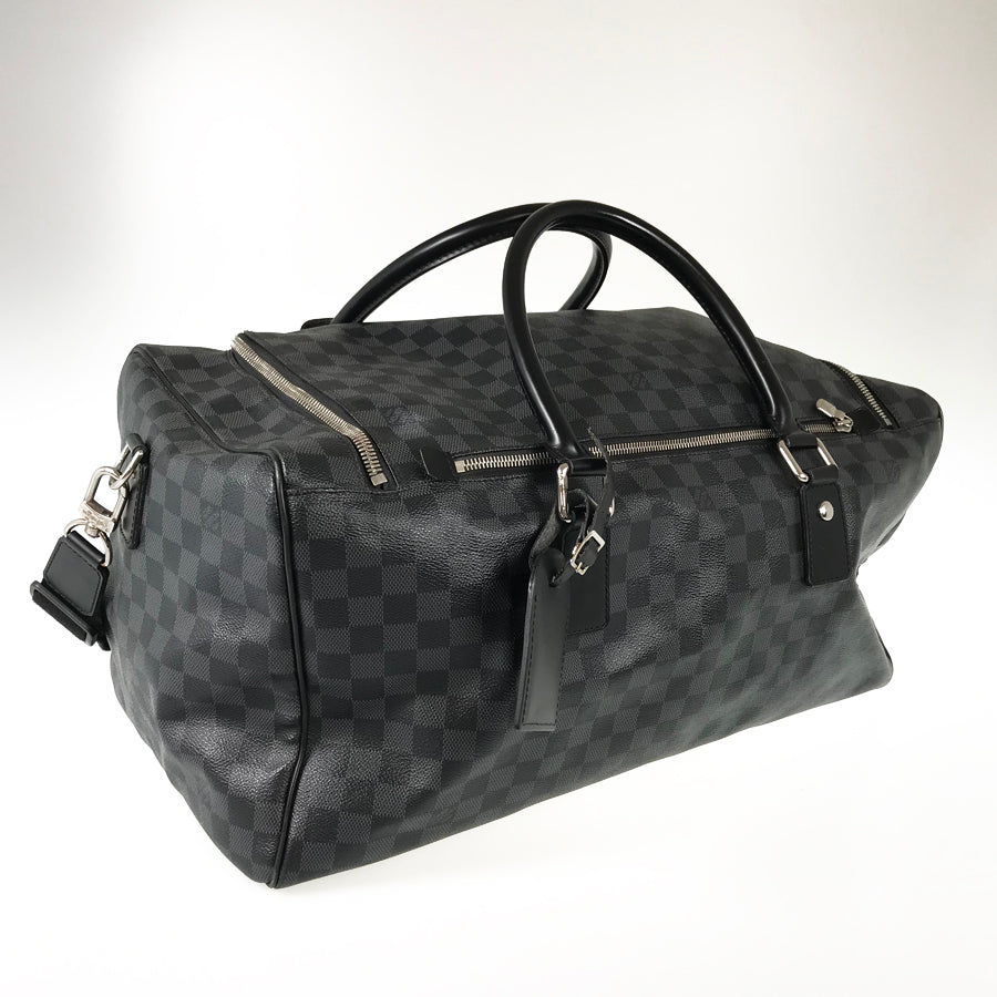LOUIS VUITTON Damier Graphite Roadster 50 N48189 Boston bag